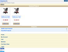 Tablet Screenshot of emedsupply.com
